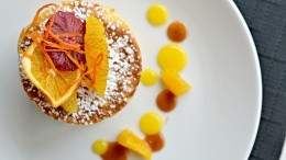 Image for Yellow Door Bistro's orange cardamom pancakes