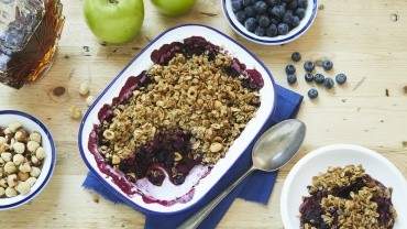 Image for Blueberry apple crisp