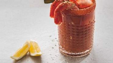 Image for Caesar with Seaweed Vodka “Prawn Cocktail” from Lure cookbook