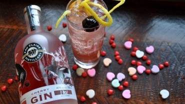 Image for Eau Claire Distillery&#039;s Cherry Gin collins