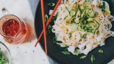 Image for Lauren Toyota&#039;s cold cucumber-chile noodles