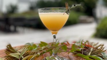 Image for Douglas Fir cocktail from Vancouver’s D/6 Bar and Lounge
