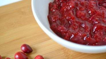 Pink Peppercorn and Cardamom Cranberry Sauce