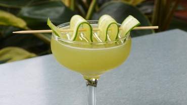Image for Drake Mini Bar&#039;s Garden State cocktail 