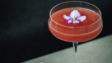 Image for Hibiscus Hound  cocktail from Fairmont Vancouver Airport’s Jetside Lounge