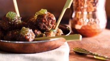 Image for Indian-spiced lamb meatballs recipe from The Preservatory cookbook