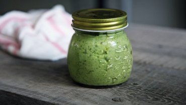Image for Parmesan, kale and white bean dip