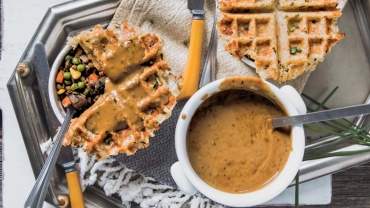 Image for Lauren Toyota&#039;s waffle-topped cottage pie