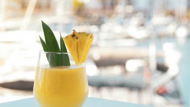 Image for Try this recipe for a non-alcoholic Turmeric Pina Colada