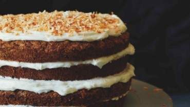 Image for Lynn Crawford&#039;s parsnip cake with cream cheese frosting