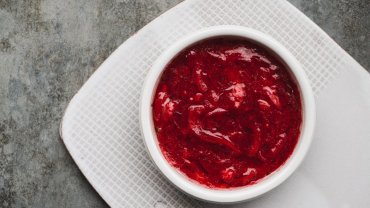 Image for 'Prairie' cookbook sneak peak: How to make raspberry-macerated onions