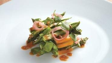 Image for The Wickaninnish Inn&#039;s roasted asparagus salad