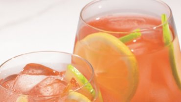 Image for Rose sangria recipe from Earls The Cookbook