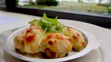 Image for The Teahouse&#039;s stuffed mushrooms with crab, shrimp, and cream cheese 