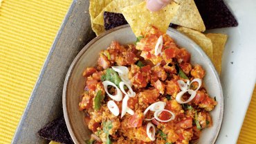 Image for Tomato coconut salsa from the Sabai cookbook by Pai Chongchitnant