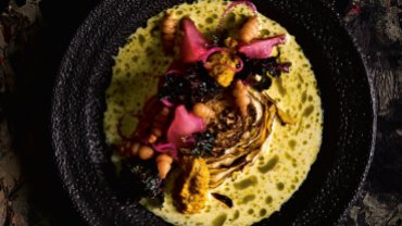 Image for The Acorn Restaurant’s roasted cabbage with Bavarian mustard cream