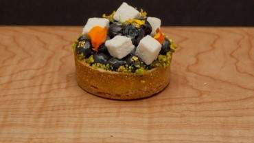 Image for Thomas Haas&#039; blueberry lemon tart with vanilla marshmallow