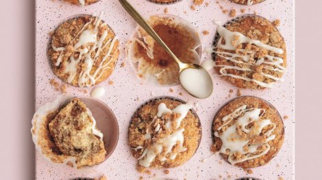 Image for Try this recipe for coffee cake swirl muffins from the 'Jenna Rae Cakes at Home' cookbook