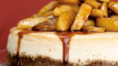 Image for Mary Berg's recipe for spiced apple cheesecake