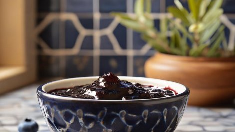 Image for Try this easy recipe for wild blueberry and mustard sauce