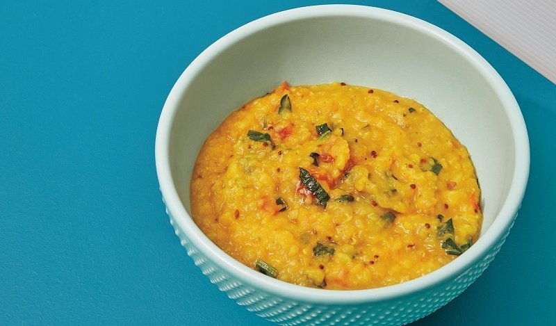 Recipe and imagery excerpted from Little Critics: What Canadian Chefs Cook for Kids Image for An easy one-pot spinach dal from the Little Critics cookbook