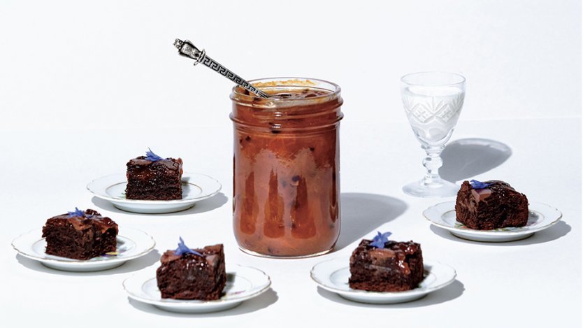 Image for Apricot & Cocoa Nib Jam from the Jam Bake Cookbook