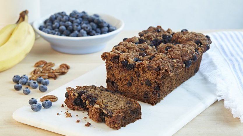 Banana Bread With B.C. Blueberries | Eat North