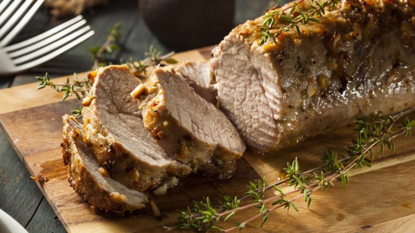 Image for Cynthia Beretta’s pork tenderloin roast with fresh herbs