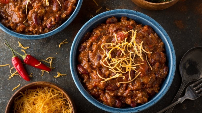 Image for Big batch beef chili