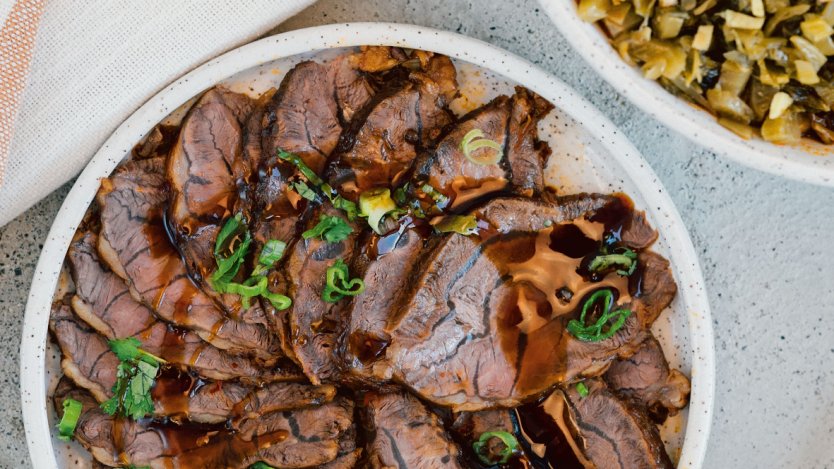 Images provided by Penguin Random House. Image for Dinner recipe: Braised five spice beef from the 'Tiffy Cooks' cookbook