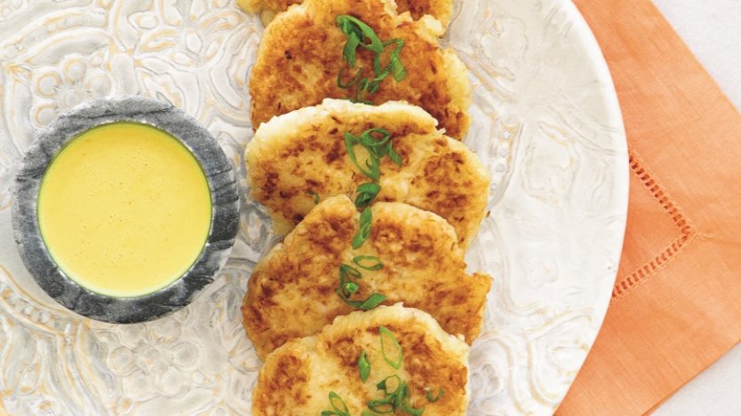 Image for Cassava and cod latkes from chef Adrian Forte’s Yawd cookbook