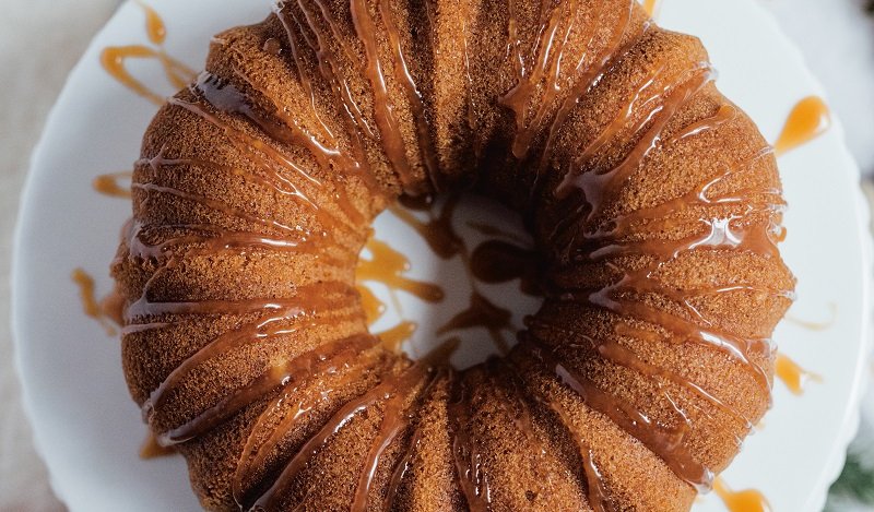 Image for Make it at Home: Chai tea bundt cake with salted caramel glaze