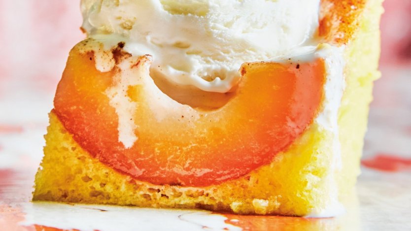 Image for Chef Christine Flynn's recipe for an easy pear cake