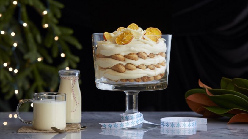 Chef Craig Flinn's eggnog tiramisu