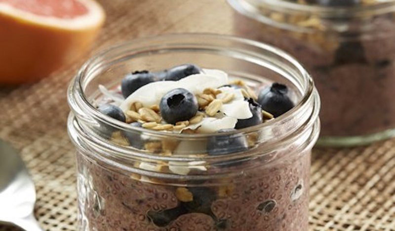 Image for Coconut chia pudding with grapefruit and B.C. blueberries