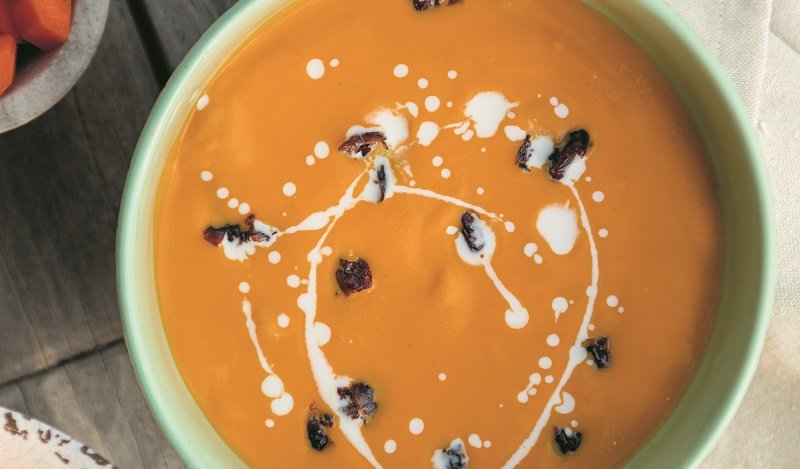Image for Coconut carrot porridge from Adrian Forte’s Yawd cookbook