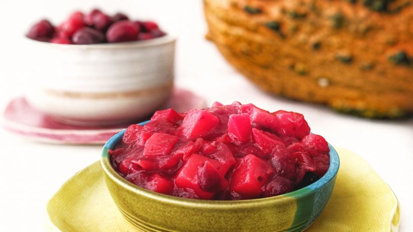 Image for Cranberry and butternut squash chutney