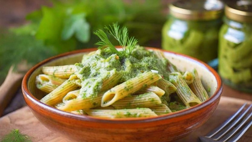 Image for Try out Dan Clapson's recipe for dill pickle pasta sauce