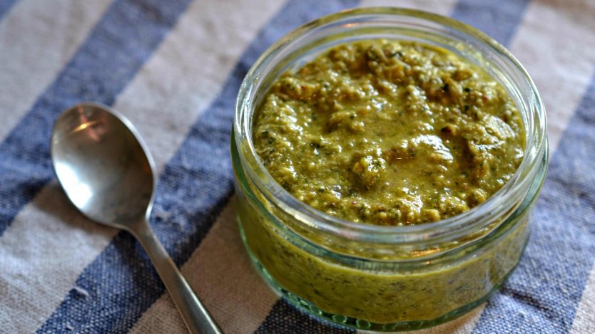 Pistachio pesto