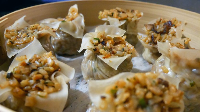 Image for Shanghai-style shao mai with brown rice