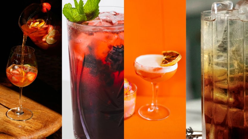 Vanilla rhubarb sangria, a sherbet Negroni sour, and more interesting recipes to try!