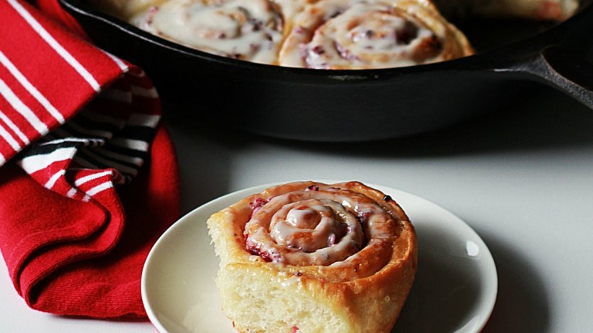 Image for Fanny Lam's cranberry cinnamon rolls