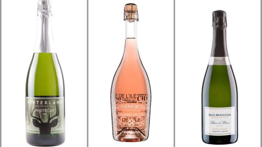 Image for 5 Canadian sparkling wines to help you welcome 2019