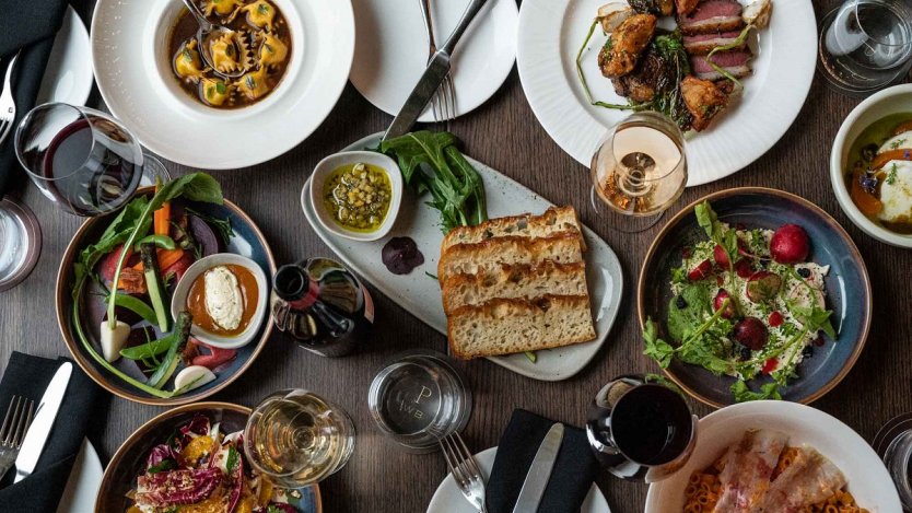 Photo of Peacock Wine Bar's summer menu by Jessica Emin