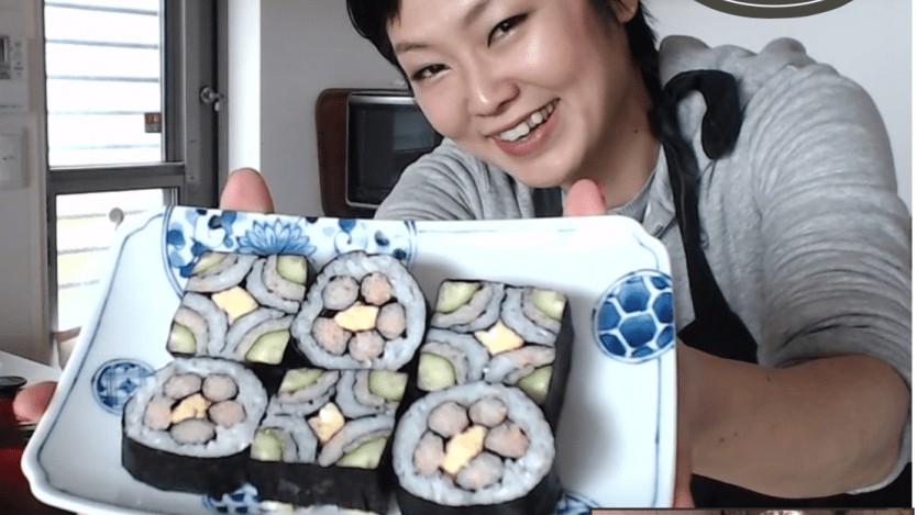 Instructor Yoshimi from Japan.