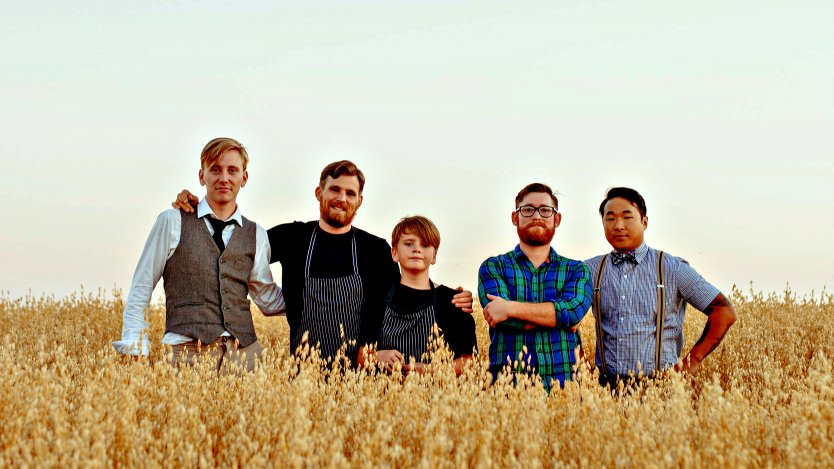 Dale Mackay, his son Ayden and the Ayden Kitchen and Bar team. photo by Bob Deutscher Dale Mackay and Ayden Kitchen and Bar team