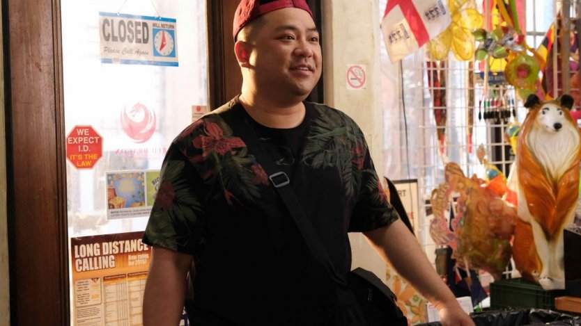 Andrew Phung playing the character Kimchee on season four of Kim's Convenience.