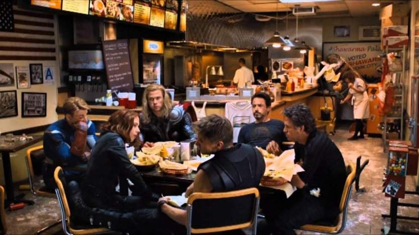 This scene from The Avengers is Phil Wilson's favourite food moment in film