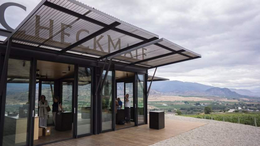 Image for Daily bite: Checkmate Winery combines the art of wine making and architecture with new tasting room