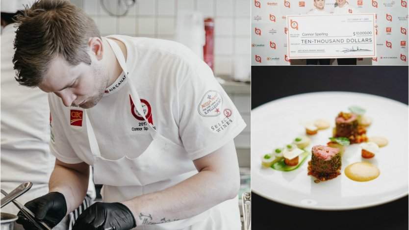 Image for Daily bite: Vancouver chef Connor Sperling wins Hawksworth Young Chef Competition 2017
